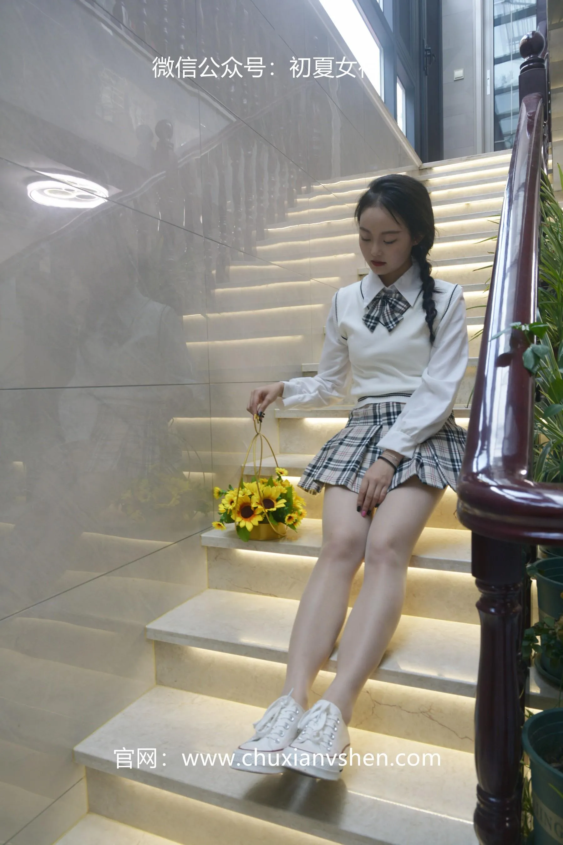 初夏女神 NO.040 双双 改良JK套 [125P]插图8